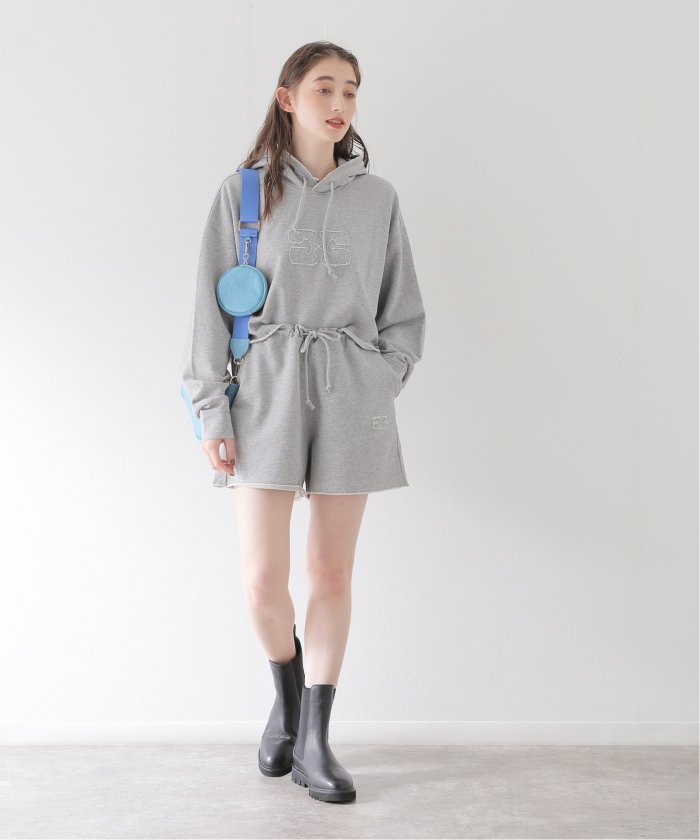 GANNI/ガニー】 Isoli Cropped Oversized Hoodie(505488769