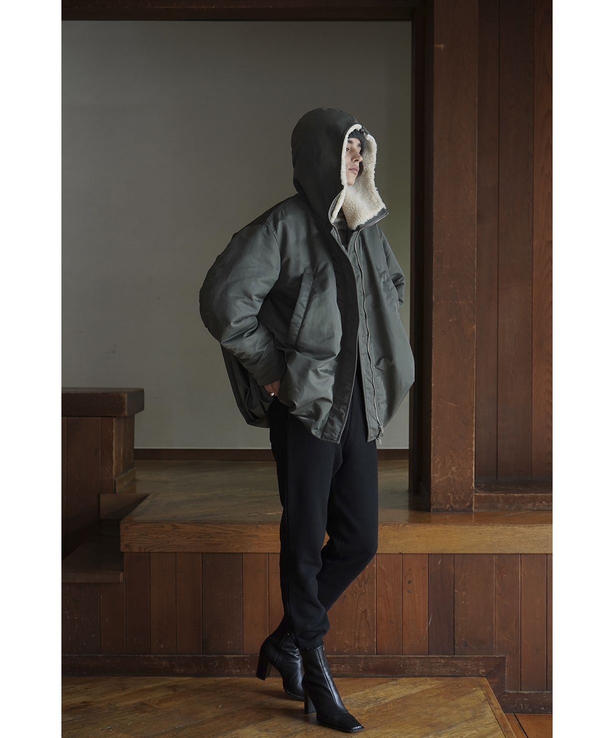 BALLOON DESIGN HOODED N3B(505489465) | クラネ(CLANE) - d fashion