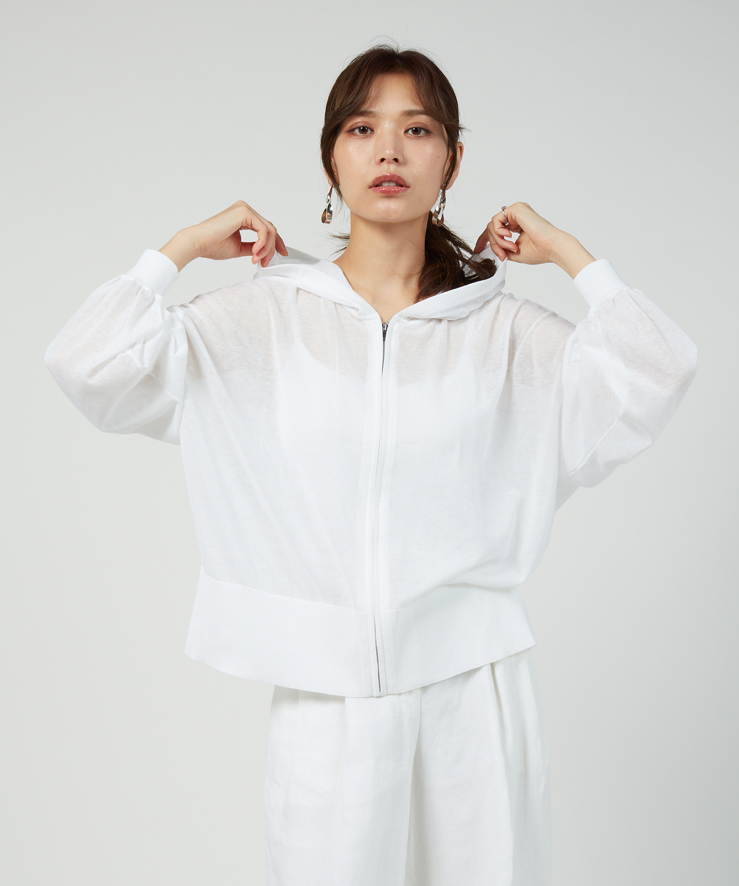 セール 30%OFF】パーカー AIRY COTTON ZIP UP HOODIE(505338759 セール 30%OFF】パーカー AIRY COTTON ZIP UP HOODIE(505338759