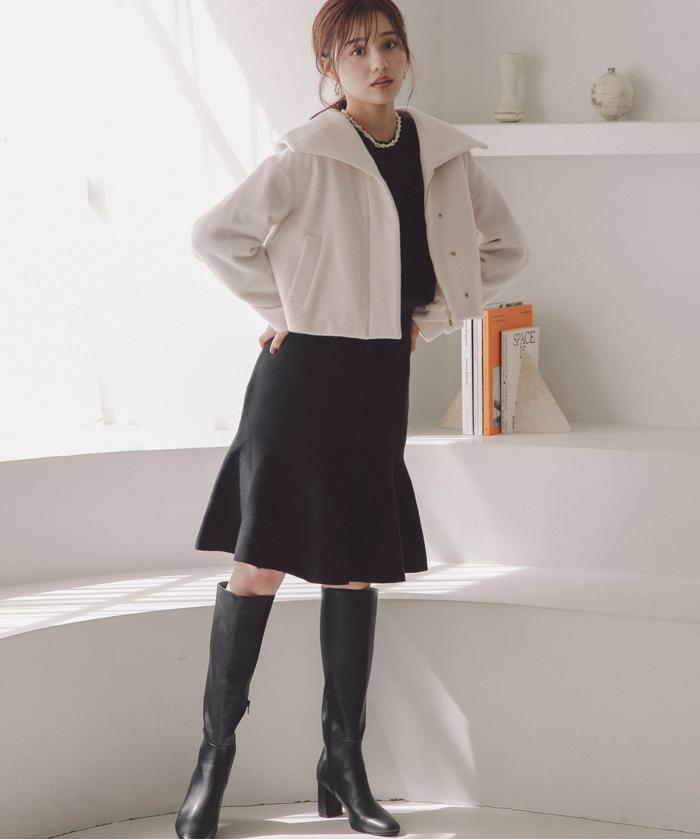 セール 50%OFF】ニットミニスカートセットアップ WEB限定カラー セール 50%OFF】ニットミニスカートセットアップ WEB限定カラー