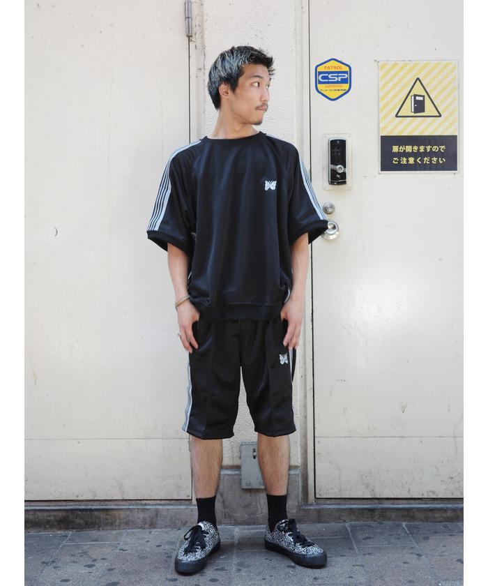 Needles/ニードルズ 別注 TRACK CREW T-Shirt 別注トラック Needles/ニードルズ 別注 TRACK CREW T-Shirt 別注トラック
