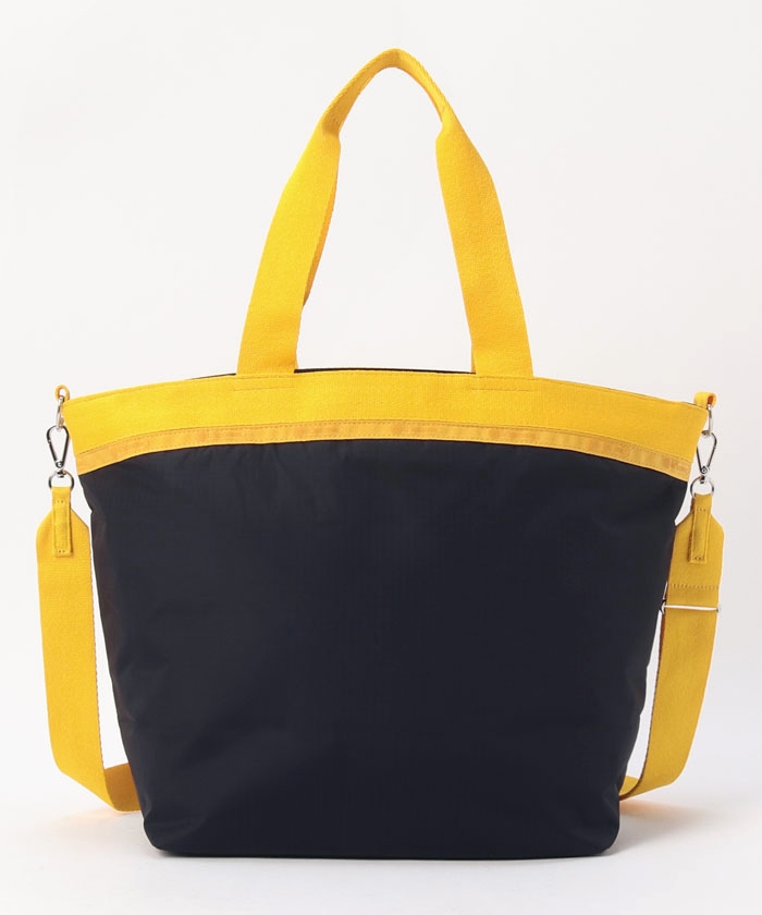 LG BUCKET TOTEディープネイビーブルー/オレンジ(505470646