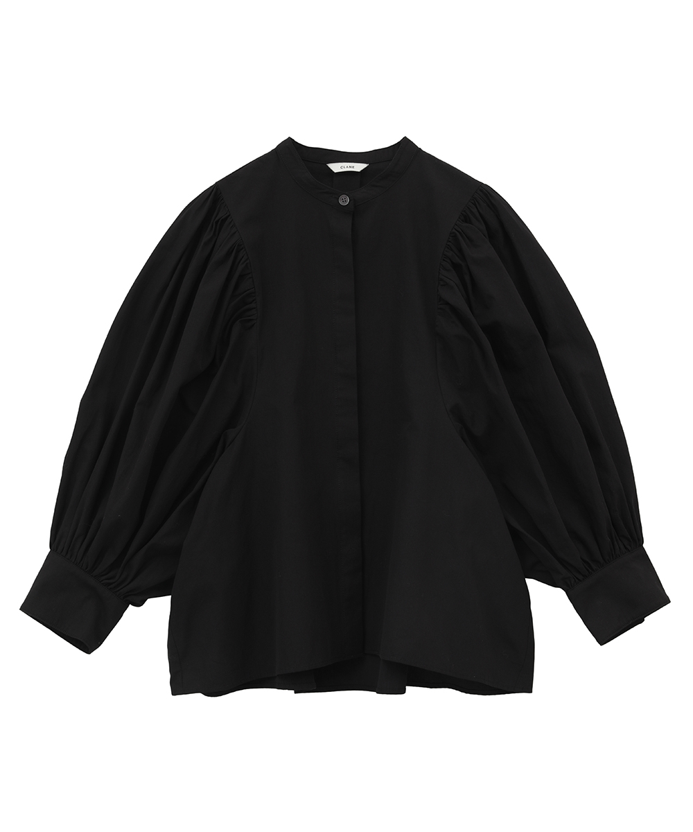 CLANE クラネ VOLUME SLEEVE LEATHER BLOUSON（クラネ CLANE