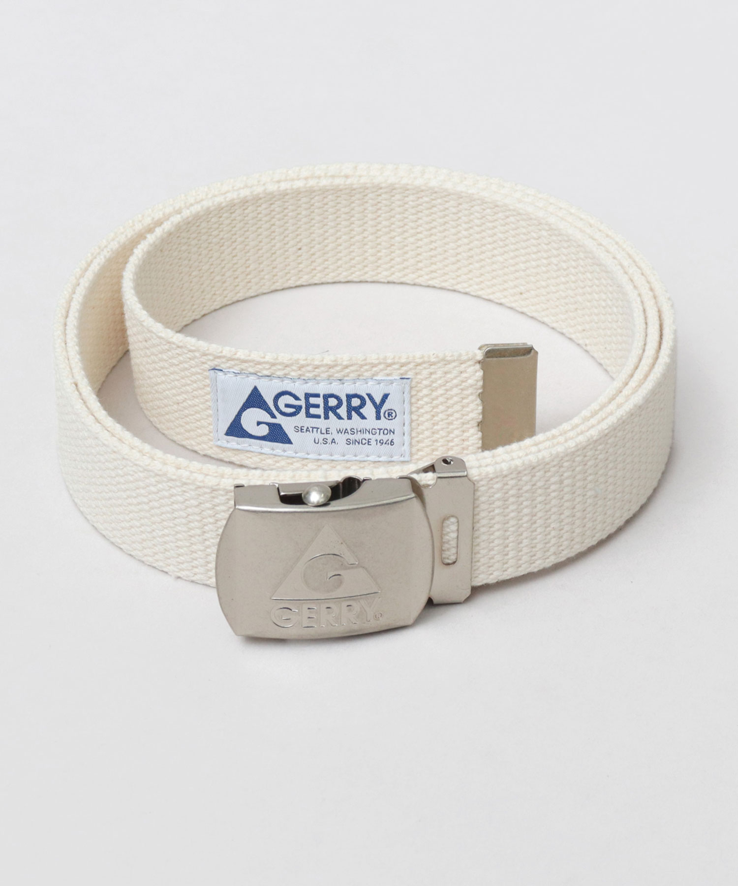 ジェリー GERRY アンティークシルバー バックル ガチャベルト
