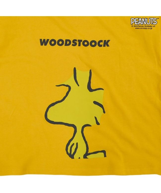 フジファブリック　Tシャツ　ウッドストック　ピーナッツ ピーナッツ PEANUTS スヌーピー Tシャツ トップス ウッド