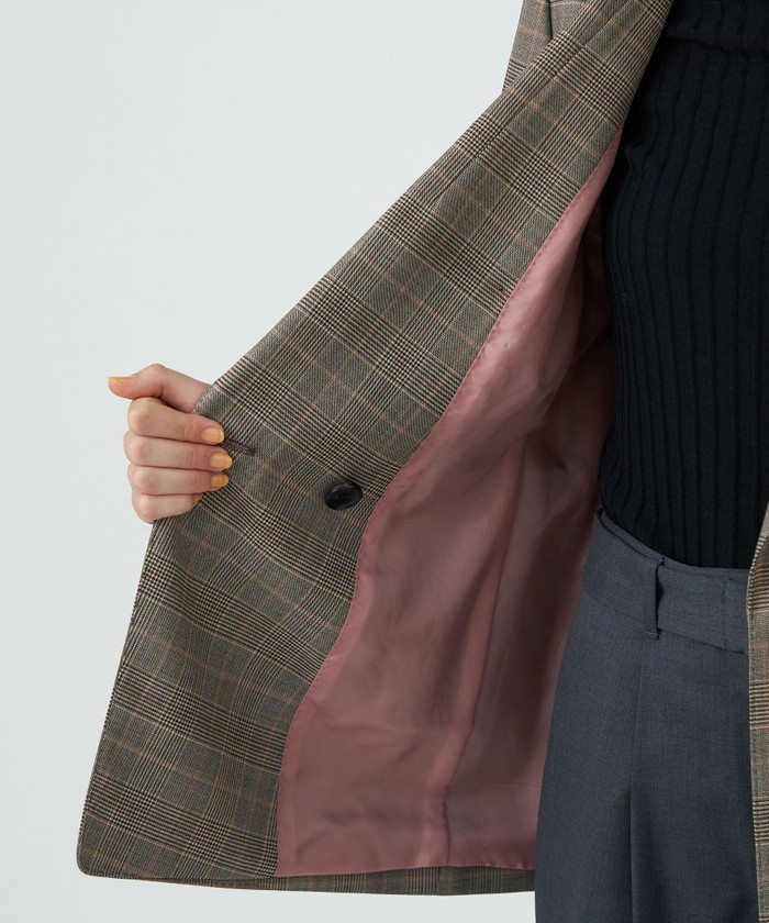 【極美品】BURBERRY LONDON グレー ダブルブレスト ジャケット 極美品】BURBERRY LONDON グレー ダブルブレスト ジャケット