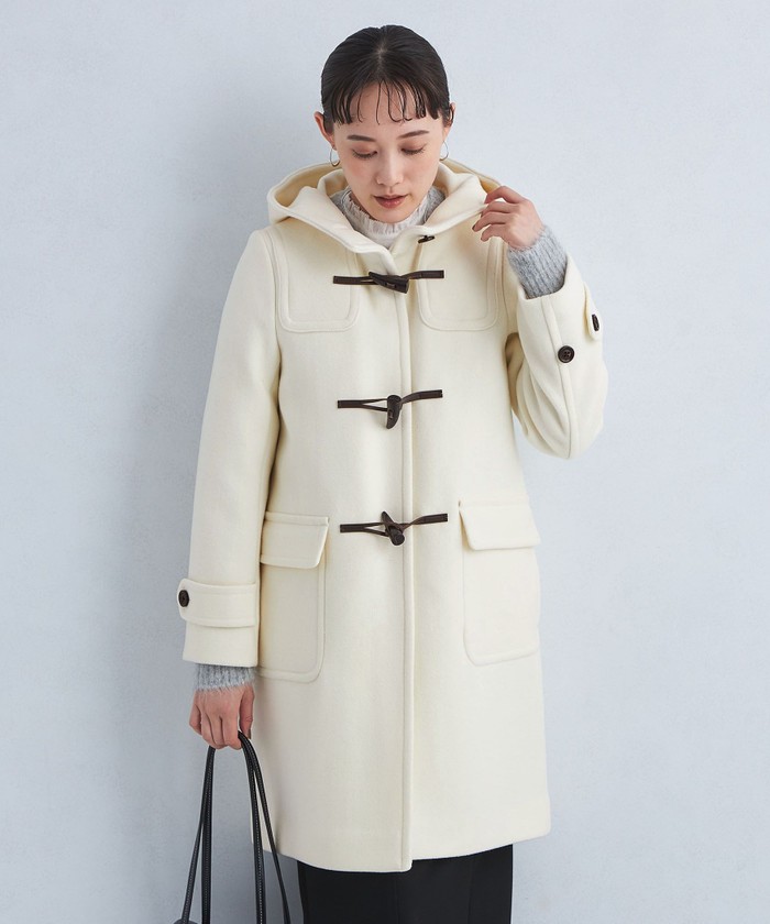 セール46%OFF】ロング ダッフルコート(505492809) | グリーン