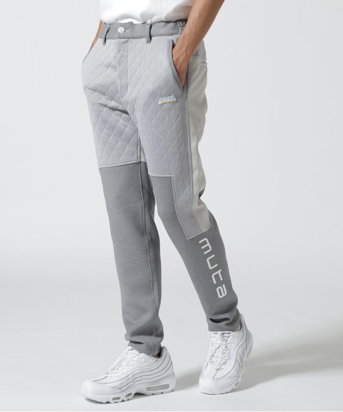 muta MARINE/ムータ マリン/別注ストレッチキルトパンツ(4 gray