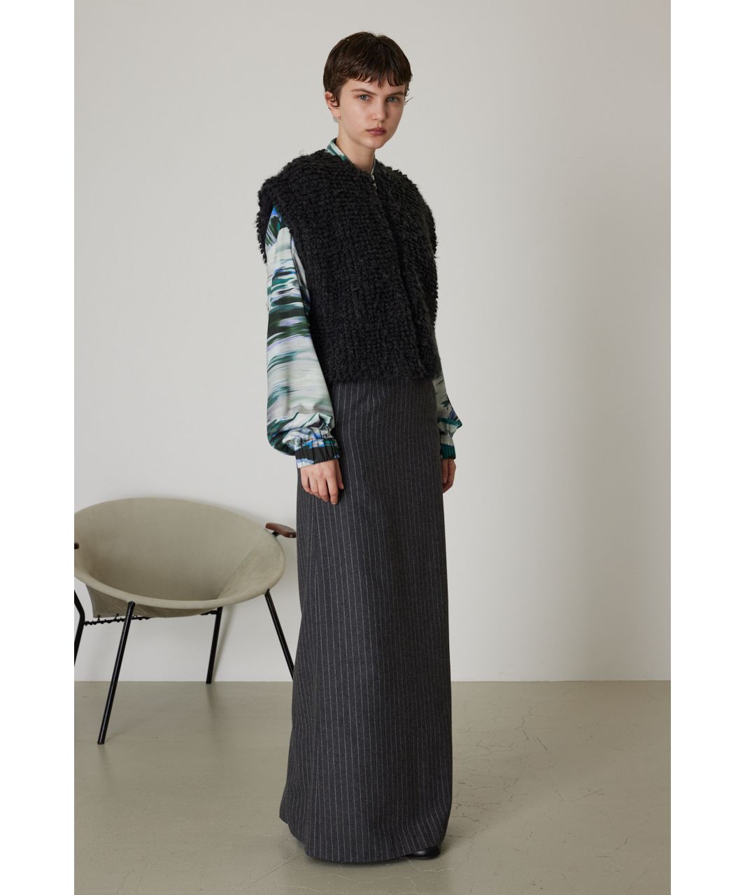 Wide shoulder zip vest(505493228) | リムアーク(RIM.ARK) - d Wide shoulder zip vest(505493228) | リムアーク(RIM.ARK) - d