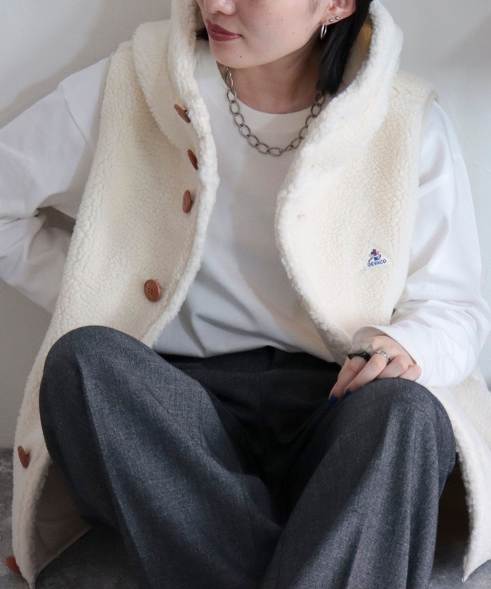 クーポン】【セール 40%OFF】【GEVACO/ゲバコ】ボアフリース