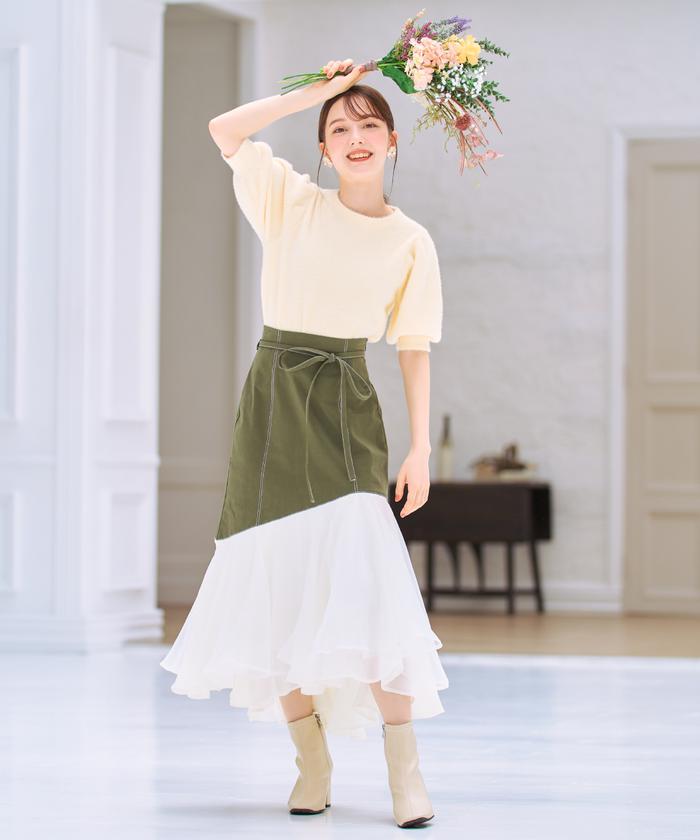 ○裾オーガンジースカート(505494880) | ウィルセレクション