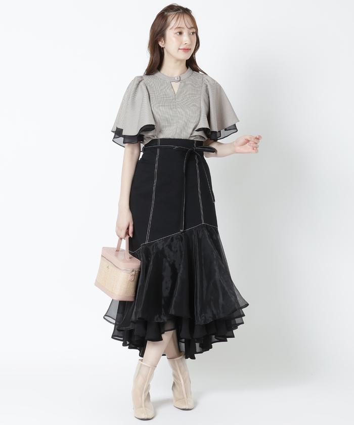 ○裾オーガンジースカート(505494880) | ウィルセレクション