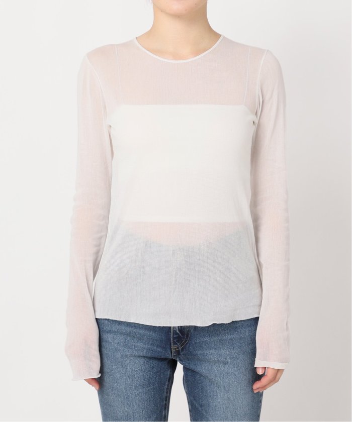 追加》Mesh Sheer ロンT5(505495813) | プラージュ(Plage) - d 追加》Mesh Sheer ロンT5(505495813) | プラージュ(Plage) - d