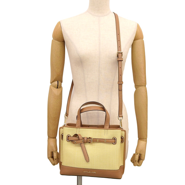 MICHAEL KORS マイケル・コース 2WAYハンドバッグ レザー ブルー