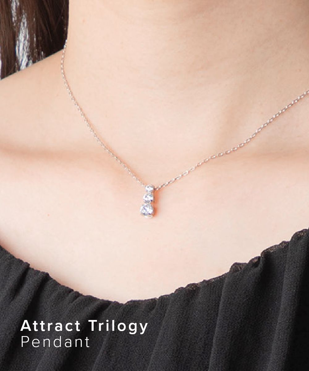 スワロフスキー SWAROVSKI 5414970 ネックレス Attract Trilogy
