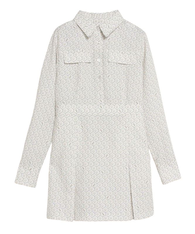 【EIMY GOLF】　Horseshoe print シャツワンピース　M セール】Horseshoe print シャツワンピース（ワンピース）｜EIMY
