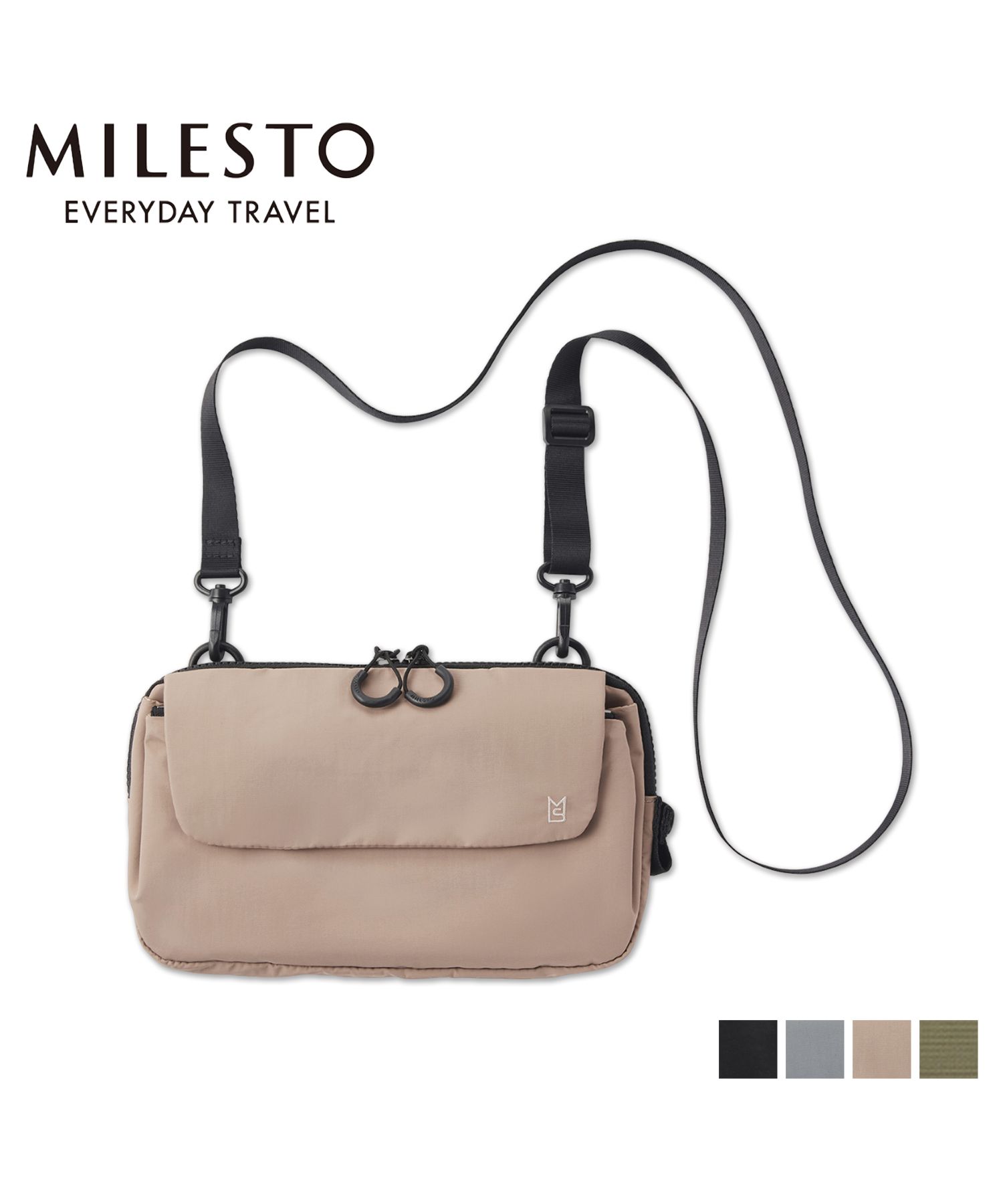 ミレスト MILESTO ショルダーバッグ マルチショルダー トロット