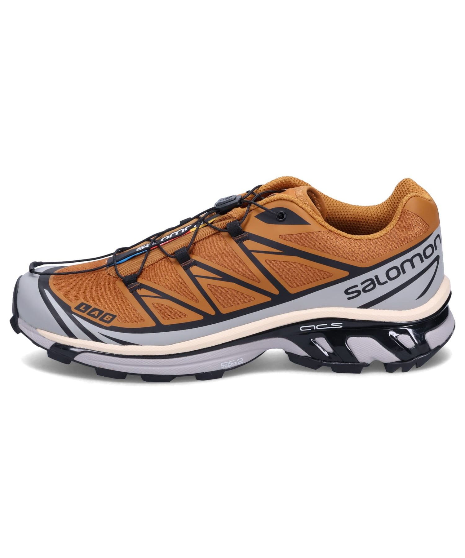 新品未使用 zapatro サパトロ プレーントゥシューズ ブラウン サロモン SALOMON XT-6 シューズ トレッキングシューズ