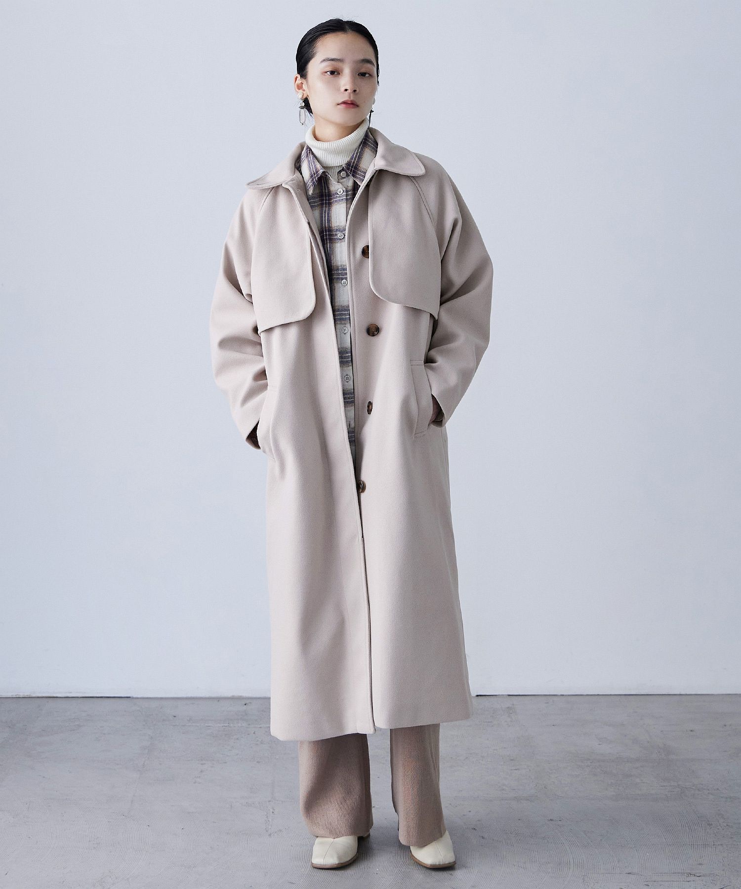 YOKE 3way バルカラーコート YOKE 3WAY BAL COLLAR SHARE COAT