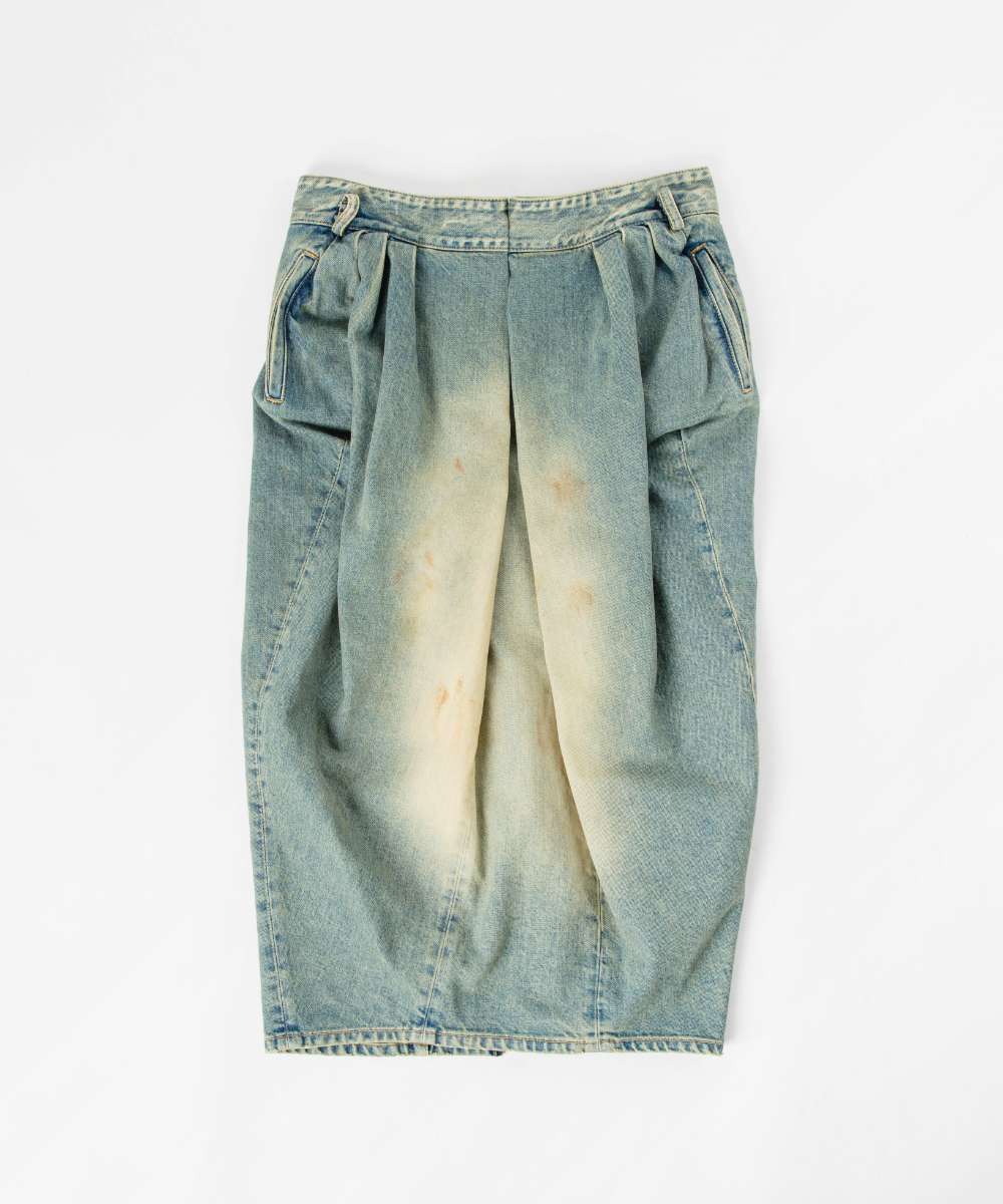関税送料込★Maison Margiela☆スリット デニム スカート 関税送料込☆Maison Margiela☆スリット デニム スカート