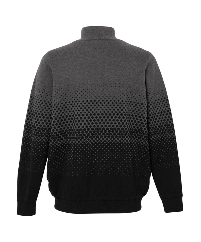 JUN & ROPE グラデーションドットセーター JUN & ROPE グラデーションドットセーター ジュンアンドロペ JUN