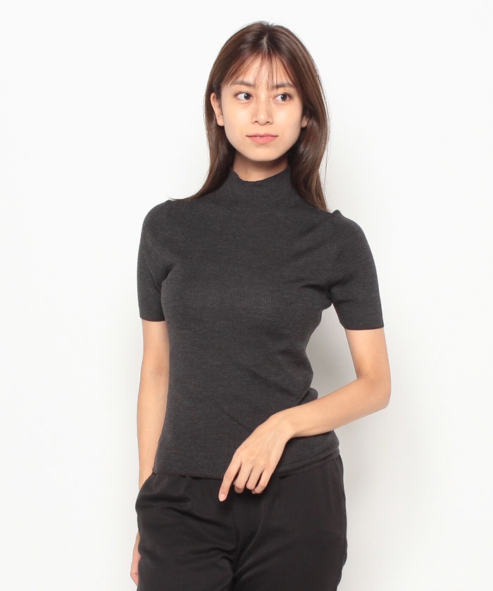 セオリー　Regal Wool Crew Neck PO P 未使用 theory(セオリー) REGAL WOOL MIRZI リブニット 9301740 9301740