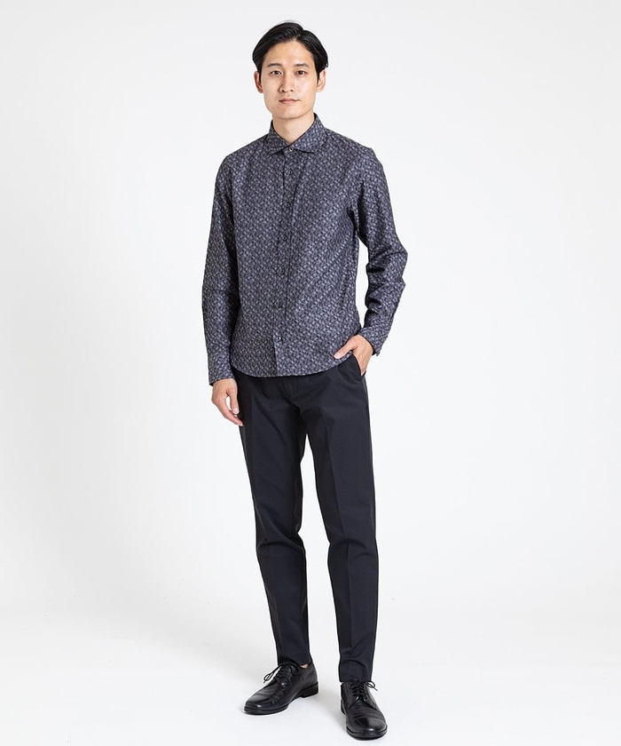セール 20%OFF】ジオメトリックジャガードシャツ(505413619