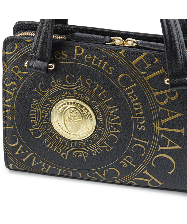 カステルバジャック レザー ハンドバッグ メンズ レディース BP0128 CASTELBAJAC 最大P+16% カステルバジャック バッグ 2WAY