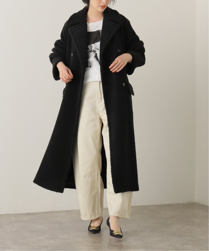 COUTURE D`ADAM/クチュールドアダム】Italian boa fleece great コート