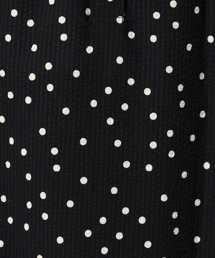 【未使用】NOLLEY’Sドット 切り替えワンピース 黒 定価¥15,400 NOLLEY'S（ノーリーズ）の「◇【WEB限定】リップルドット