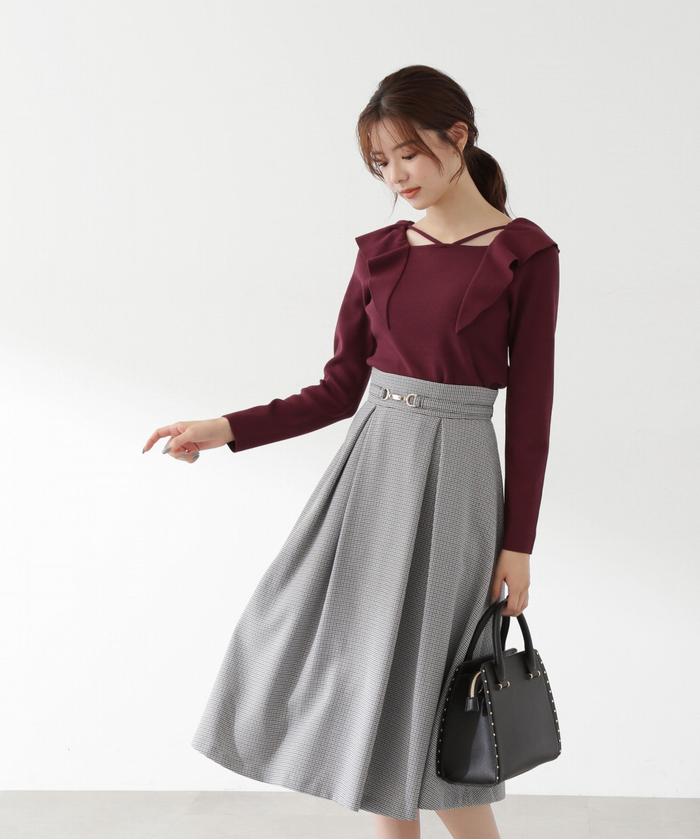 セール 30%OFF】ラッフルニット(505469745) | プロポーション