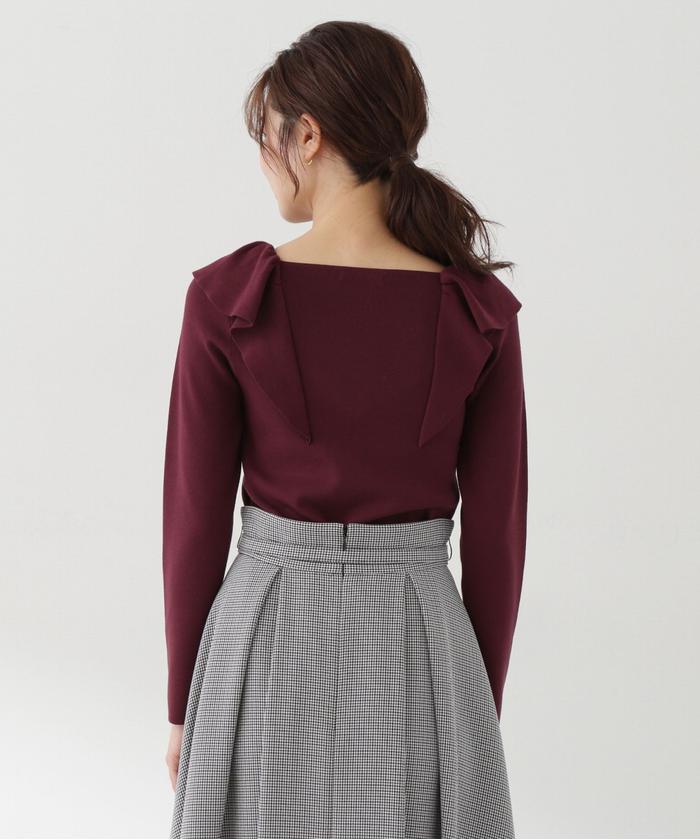 セール 30%OFF】ラッフルニット(505469745) | プロポーション
