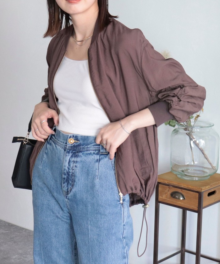 シャルレ ギャザーブルゾン M〜L シャルレ - 新発売 シャルレ ギャザーブルゾン M〜Lの通販 by