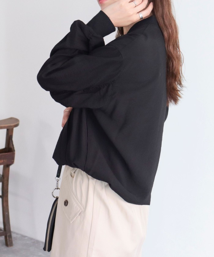k*a様 BEARDSLEY ギャザーブルゾン美品 BEARDSLEY（ビアズリー）の「ギャザーブルゾン（ブルゾン）」 - WEAR