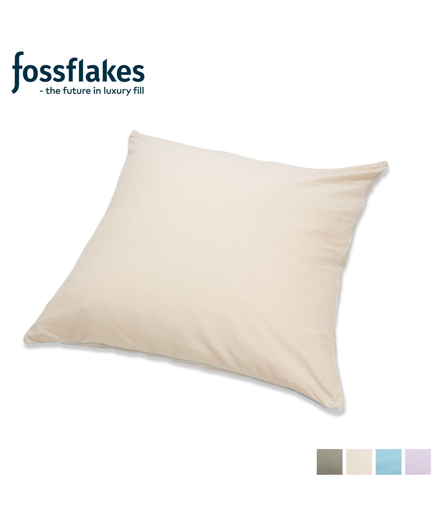 fossflakes 枕 43×63cmと専用ピローカバー（エコメルカリ便限定） セール】フォスフレイクス fossflakes フォスフレイクス