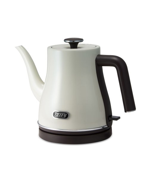 Toffy トフィー 電気ケトル 湯沸かしポット ELECTRIC KETTLE ステンレス 0.8L コーヒー ドリップ 高速沸騰 空焚き防止機能  エレクトリ(505492031) Toffy(Toffy) d fashion