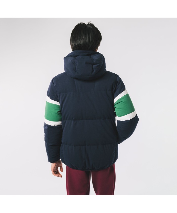 セール 30%OFF】ラコステ LACOSTE 鹿の子地ダウンジャケット セール 30%OFF】ラコステ LACOSTE 鹿の子地ダウンジャケット