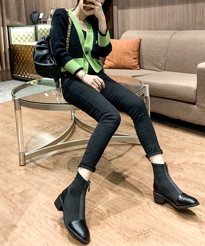 ショートブーツ・ブーティ Dua Glass Ankle Boots 楽天市場】ブーティ ショートブーツ 黒 レディース レースアップ