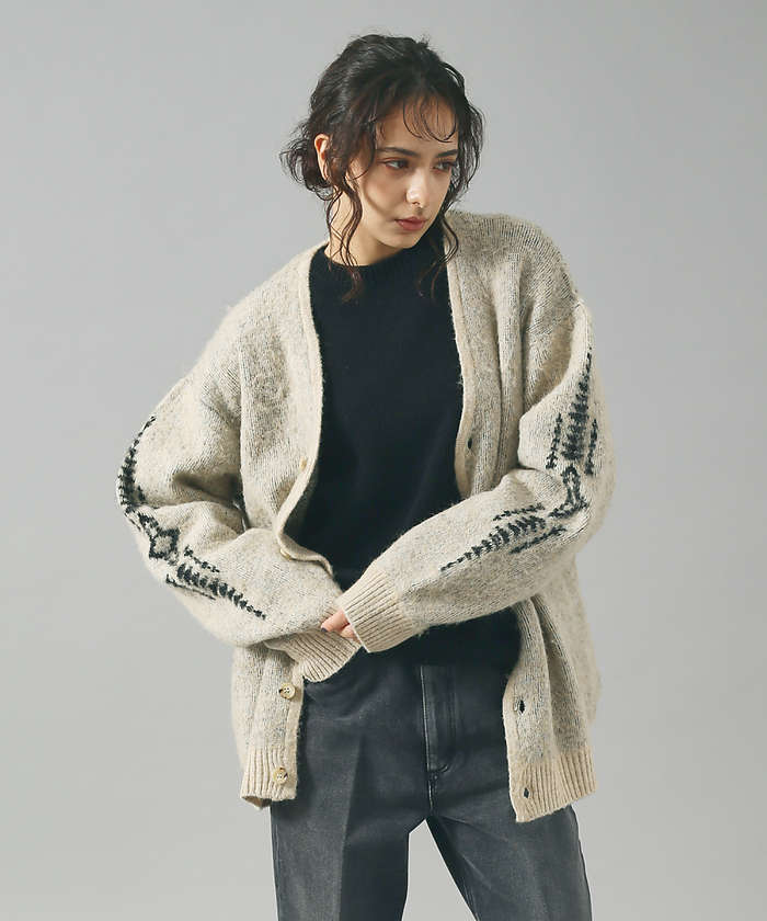 PENDLETON /ペンドルトン】シャギーニットVカーディガン/ユニ PENDLETON /ペンドルトン】シャギーニットVカーディガン/ユニ