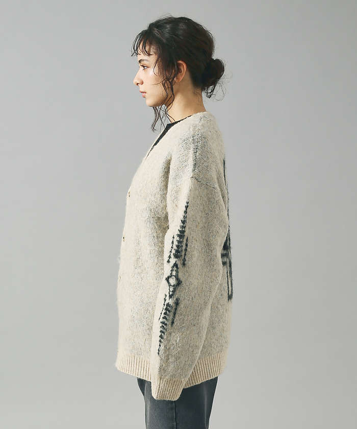 PENDLETON /ペンドルトン】シャギーニットVカーディガン/ユニ PENDLETON /ペンドルトン】シャギーニットVカーディガン/ユニ
