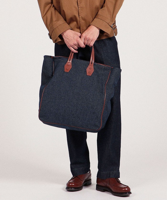 セール 50%OFF】the dilettante レザー×ファブリックコンビ