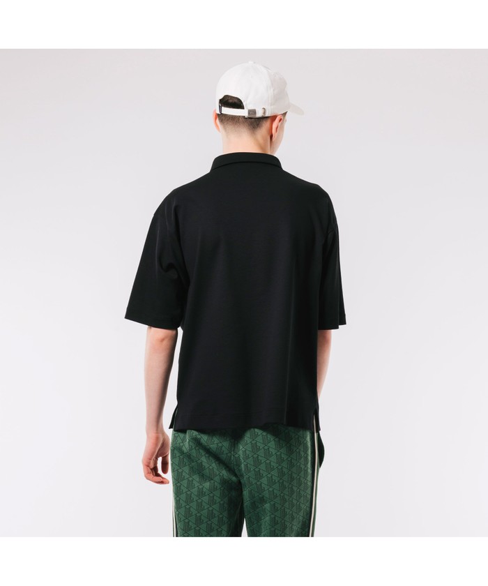 セール】ラコステ LACOSTE サマーウール鹿の子地ポロシャツ