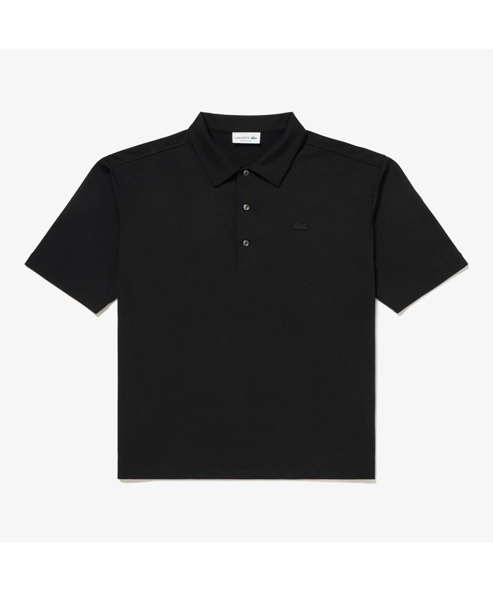 セール】ラコステ LACOSTE サマーウール鹿の子地ポロシャツ