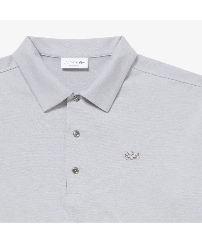 セール】ラコステ LACOSTE サマーウール鹿の子地ポロシャツ