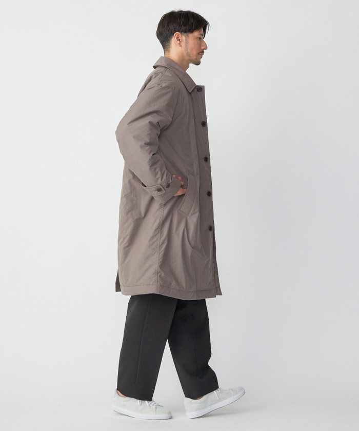 ステンカラーコート トレンチコート セール 60%OFF】SHIPS:〈撥水〉Thinsulate 中綿 ステンカラー
