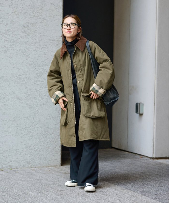 BARBOUR/バブアー】別注中綿OVERSIZED BEAUFORT(505507894) | フレーム