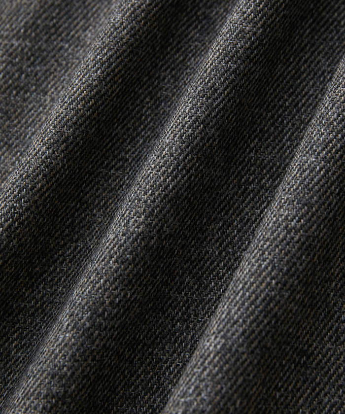 セール】【TECHTWEED】ショート フード オーバーサイズ ブルゾン