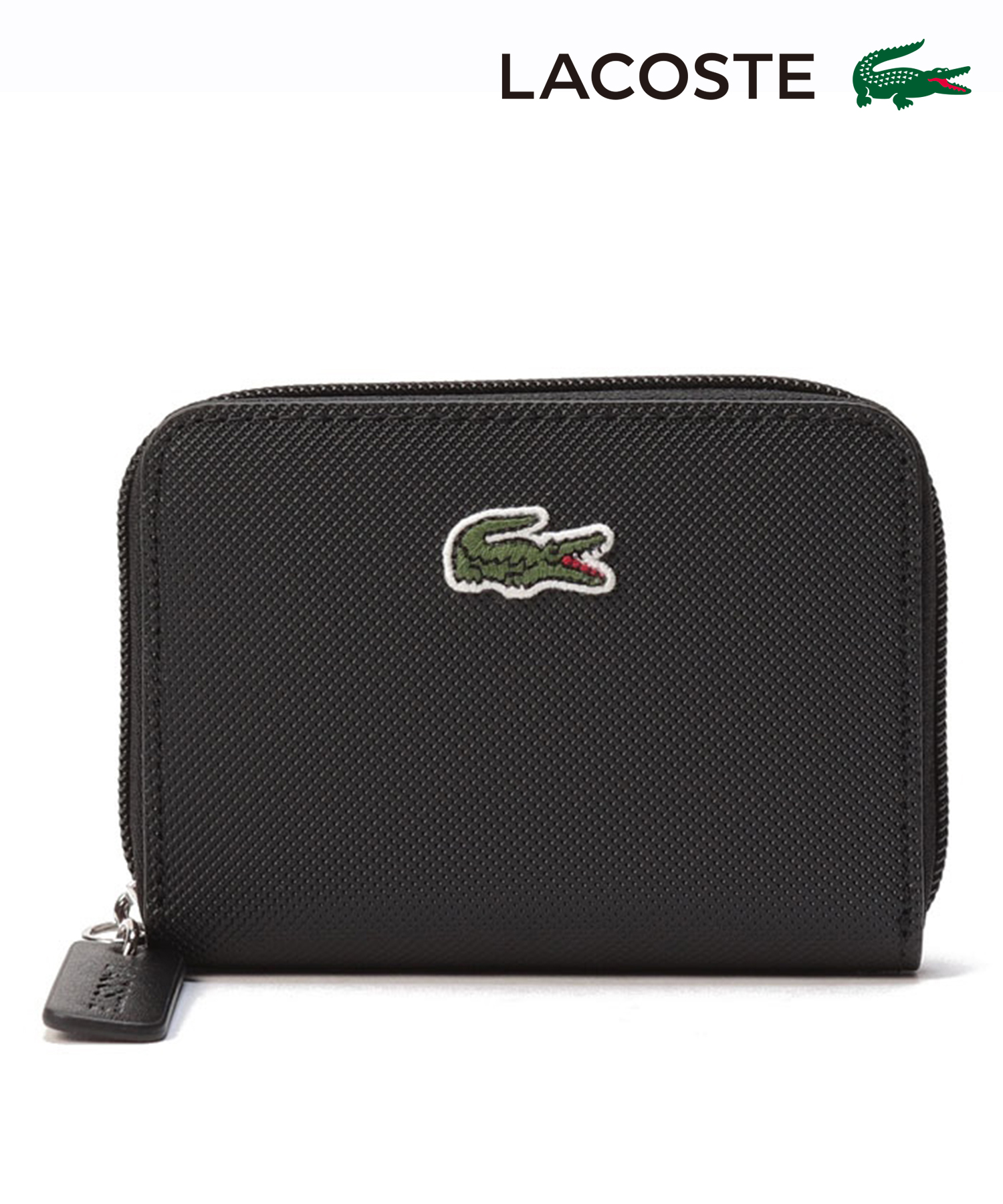 LACOSTE ラコステ コインケース L字ファスナー 小銭入れ マルチ