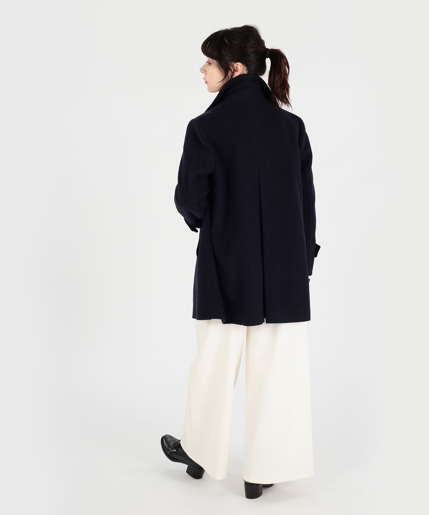 セール】【Outlet】WU60 MANTEAU ウールピーコート(505487091 セール】【Outlet】WU60 MANTEAU ウールピーコート(505487091