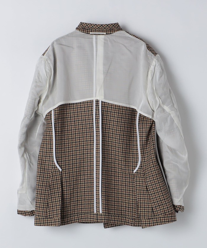 【SHIPS】ダブルブレスト　ツイード　コート SHIPS｜ツイード ダブル ジャケット | Rakuten Fashion(楽天